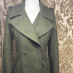 ASOS ARMY GREEN Double-Breasted FALL/WINTER Coat